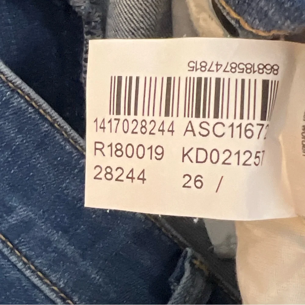 Mavi Jeans Raw Hem Denim Shorts Size 26